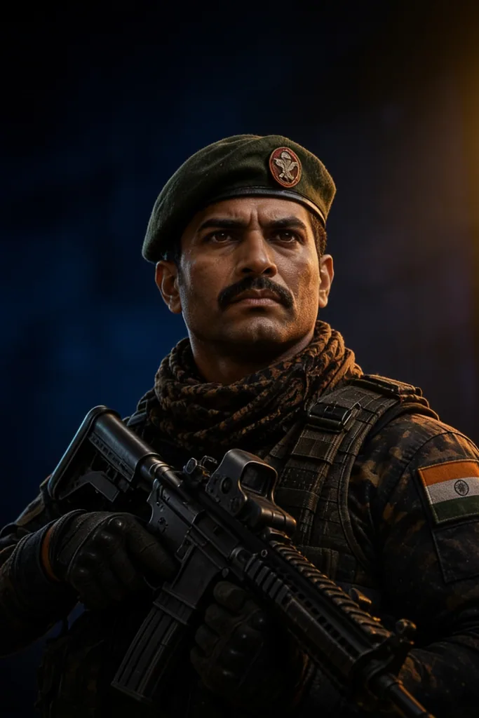 Para Commando portrait