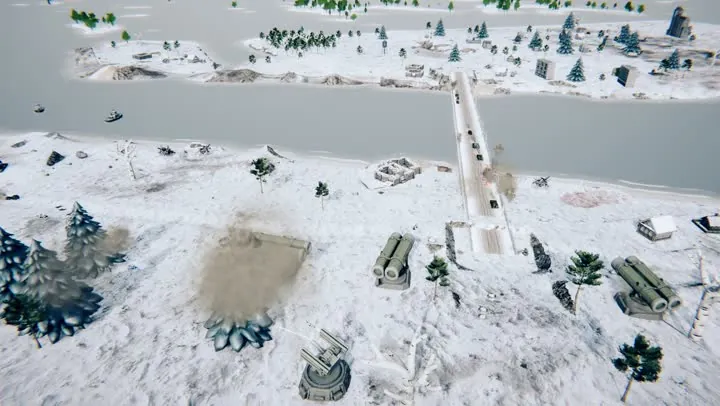 In-game view of the selected theater